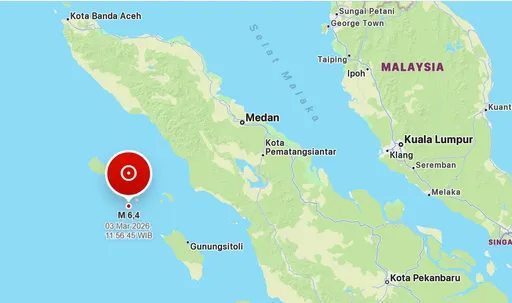 Gempa M6,4 guncang lepas pantai Aceh, tidak ada peringatan Tsunami