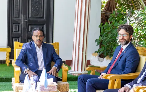 Madaxweynihii hore ee Soomaaliya, Farmaajo iyo danjiraha Turkiga oo kulan ku yeeshay Muqdisho