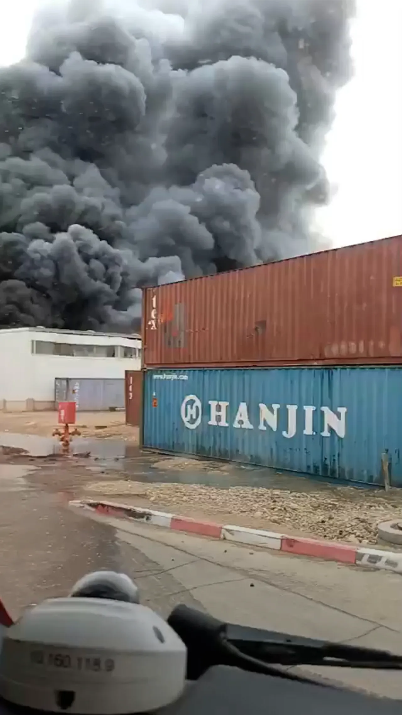 Serangan Iran menghantam zona industri di Israel