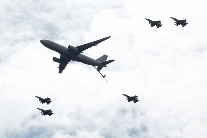 Nederlandse F-35’s zijn in Japan aangekomen voor de oefening Kazaguruma Guardian