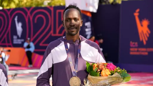 New York Marathon winner Albert Korir of Kenya banned 5 years after admitting doping