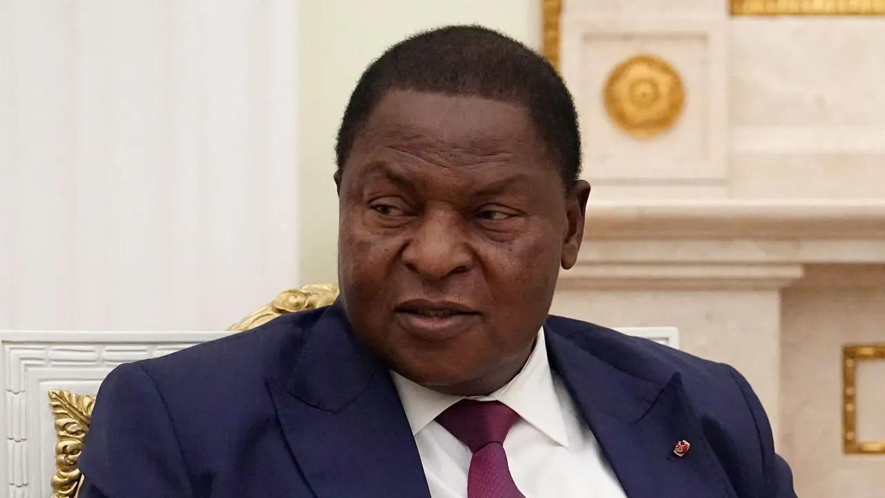 Central African Republic's President Touadera sworn in for third term