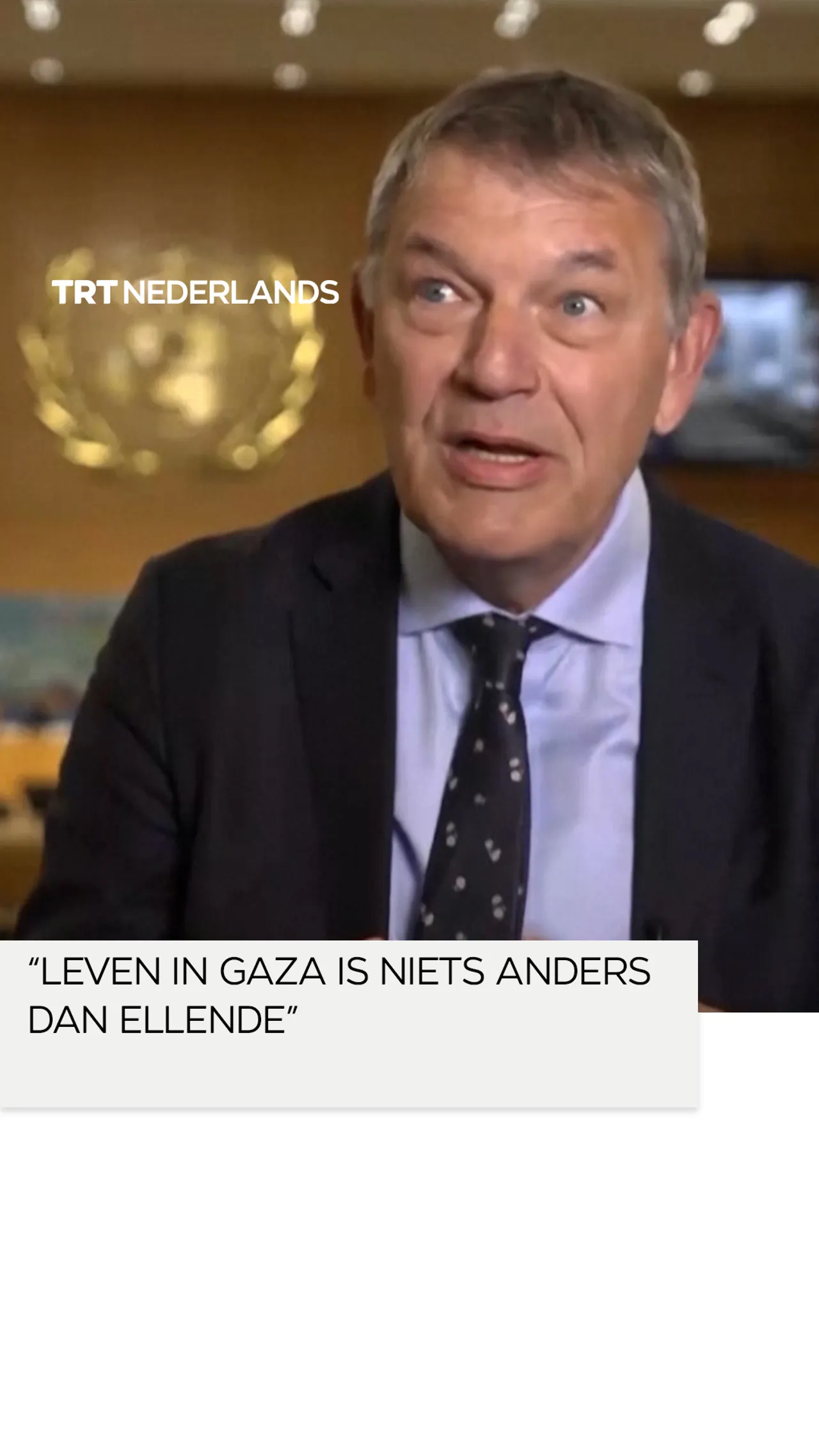 “Het leven in Gaza is vandaag de dag niets anders dan ellende”
