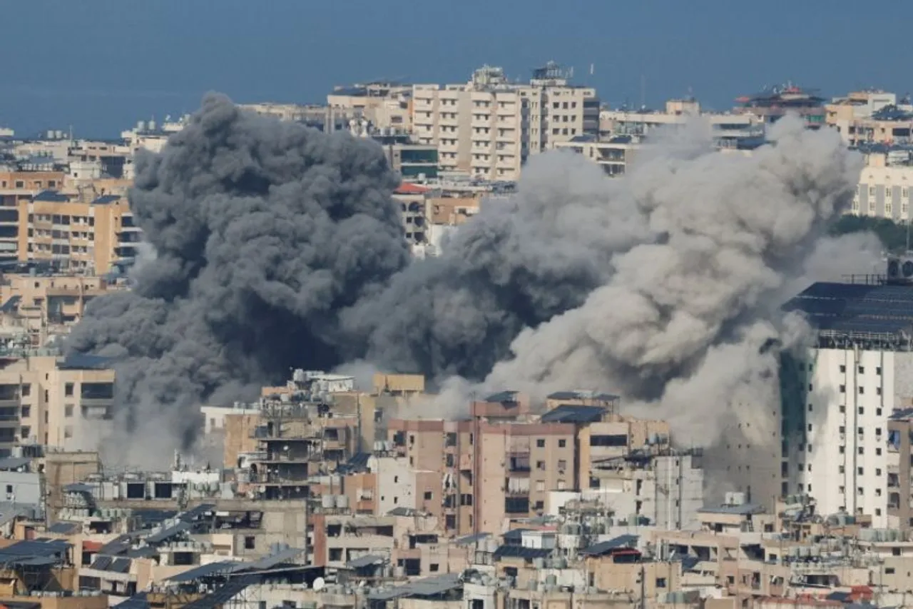 Israel launches fresh strikes on Beirut as regional tensions soar