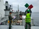 TNI AL gelar latihan terpadu di Selat Singapura