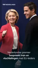Nederlandse premier bespreekt Iran en vluchtelingen met EU-leiders