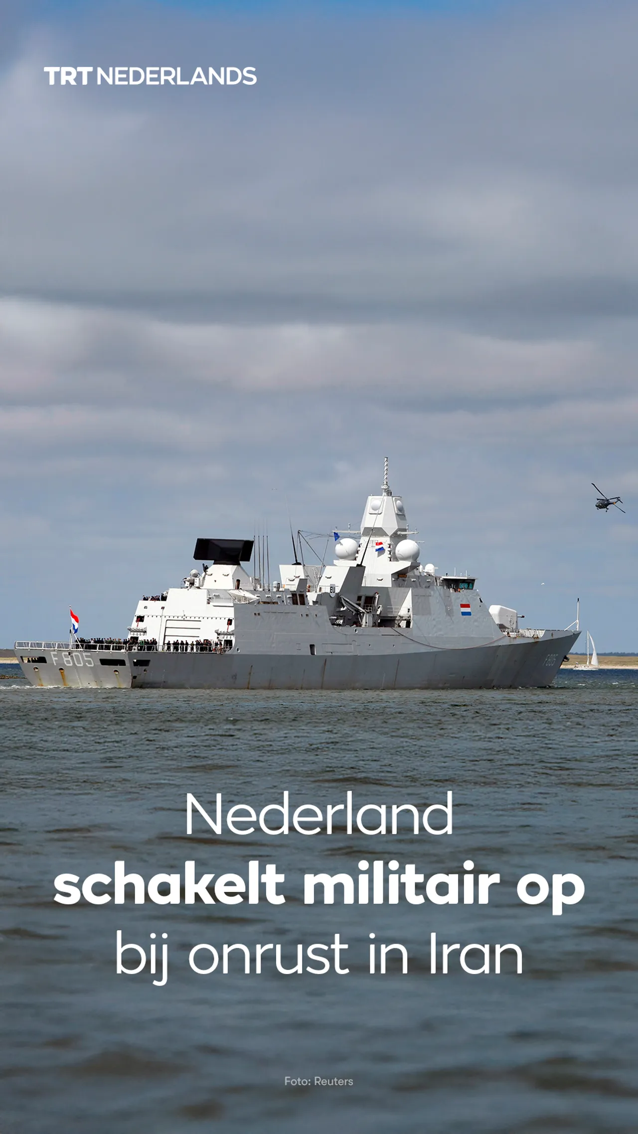 Nederland schakelt militair op bij onrust in Iran