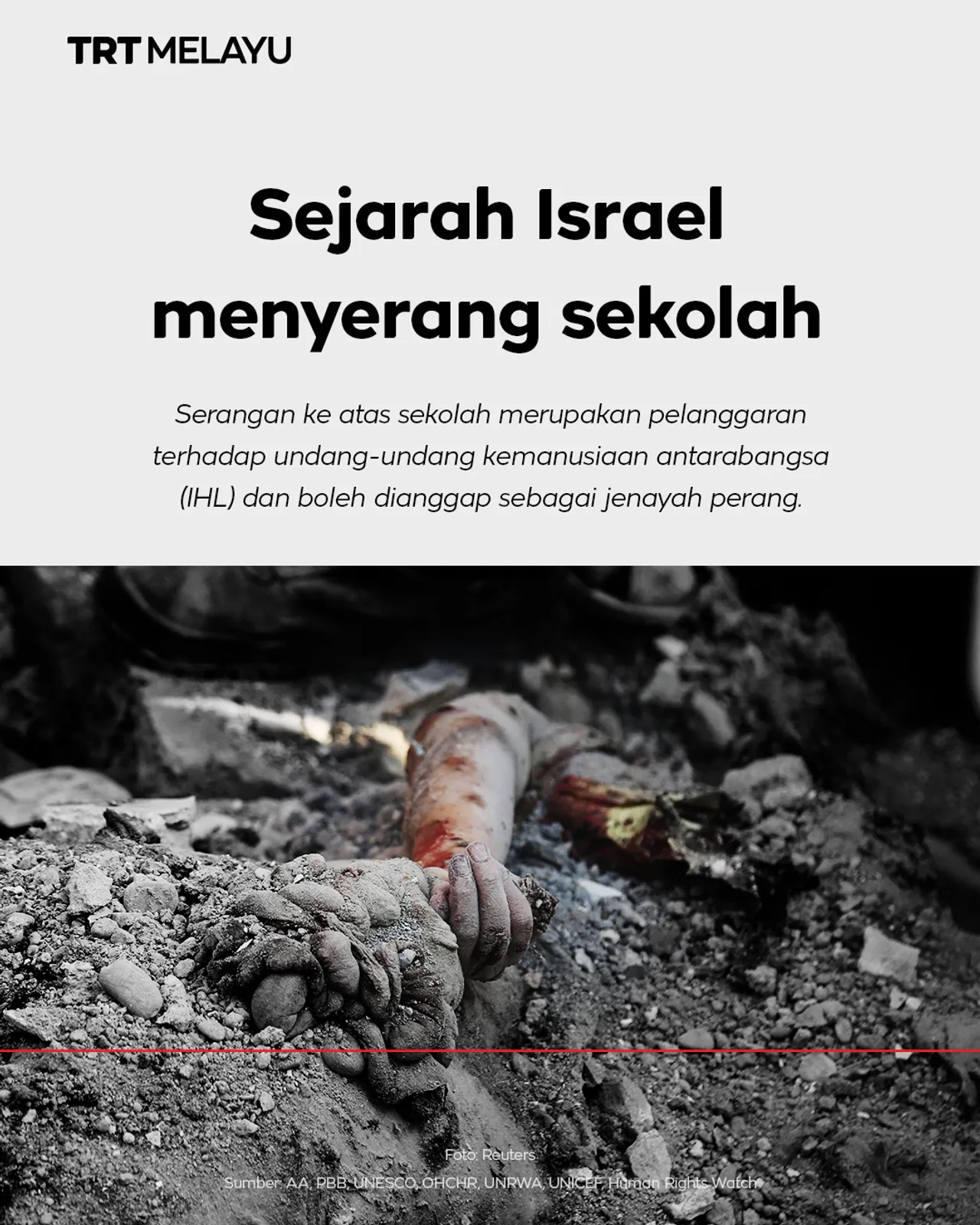 Sejarah Israel menyerang sekolah, pelajar