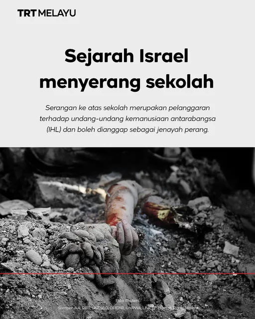 Sejarah Israel menyerang sekolah, pelajar