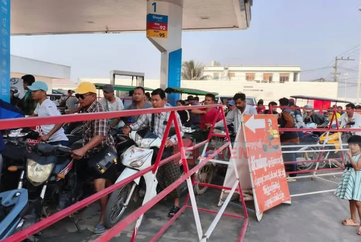 Krisis Timur Tengah: Penduduk Myawady beratur panjang susulan kebimbangan krisis bekalan petrol