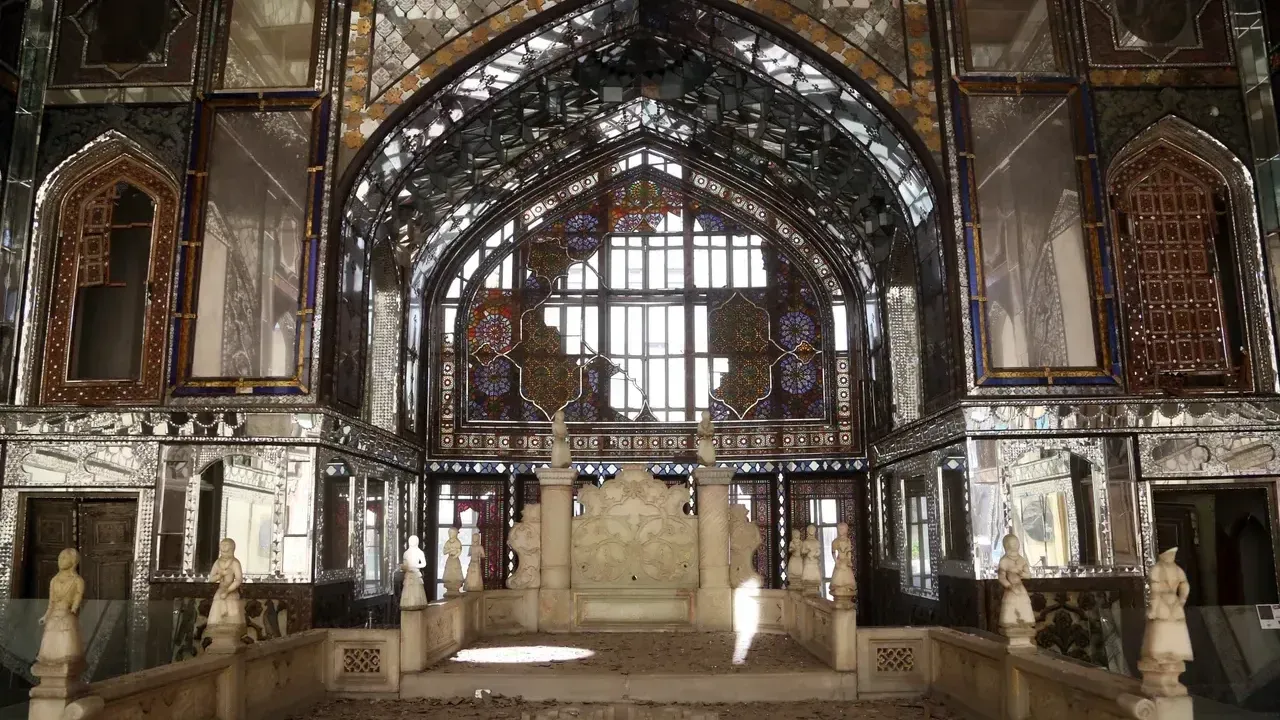 آسیبدیدن کاخ گلستان تهران در حملات آمریکا و اسرائیل