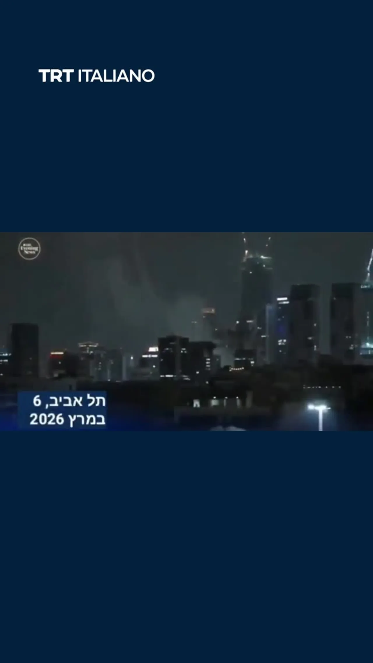 Proseguono gli attacchi di riposta dell'Iran, grande esplosione a Tel Aviv