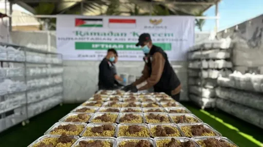 BAZNAS salurkan 4.000 porsi makanan untuk warga Gaza di bulan Ramadan