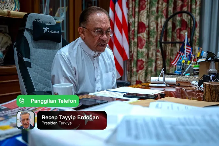 PM Anwar nyatakan solidariti buat Turkiye susulan insiden peluru berpandu balistik