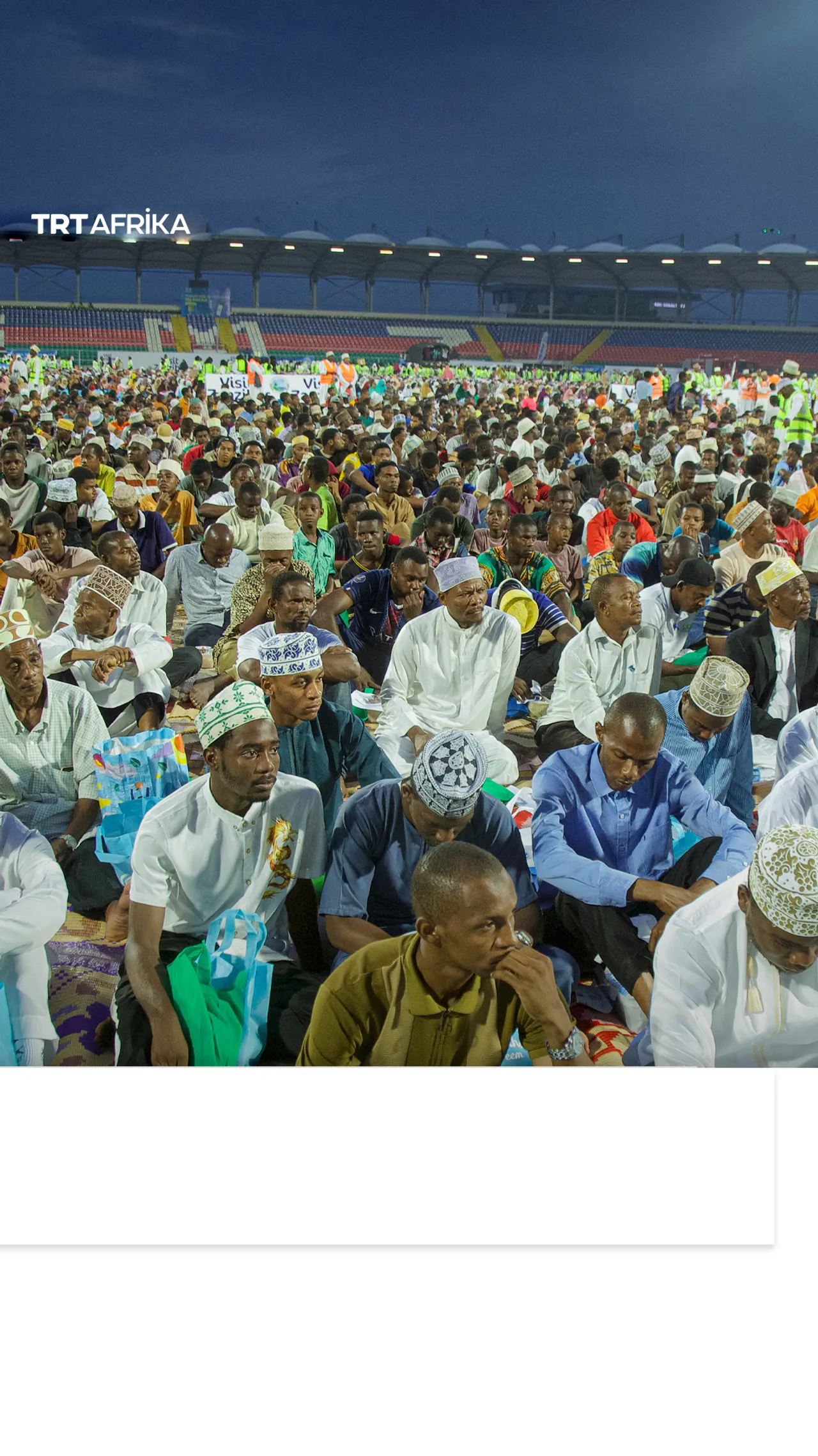 Dubban mutane sun halarci buda-baki a Zanzibar