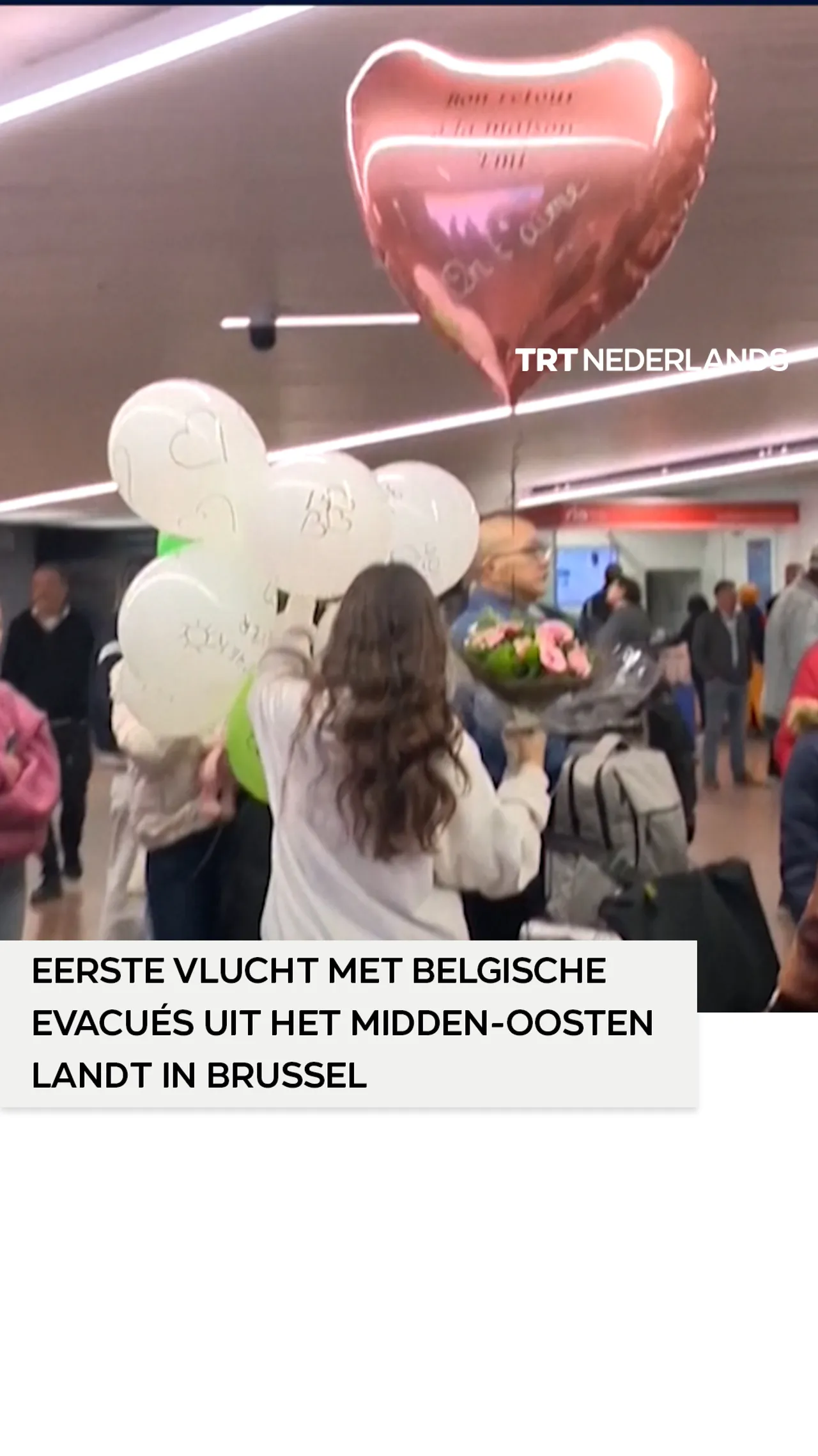 Eerste vlucht met Belgische evacués uit het Midden-Oosten landt in Brussel