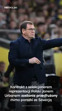 Kontrakt Janem Urbanem zostanie przedłużony mimo porażki ze Szwecją