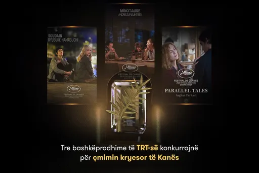 Tre bashkëprodhime të TRT-së garojnë për Palmën e Artë në Kanë