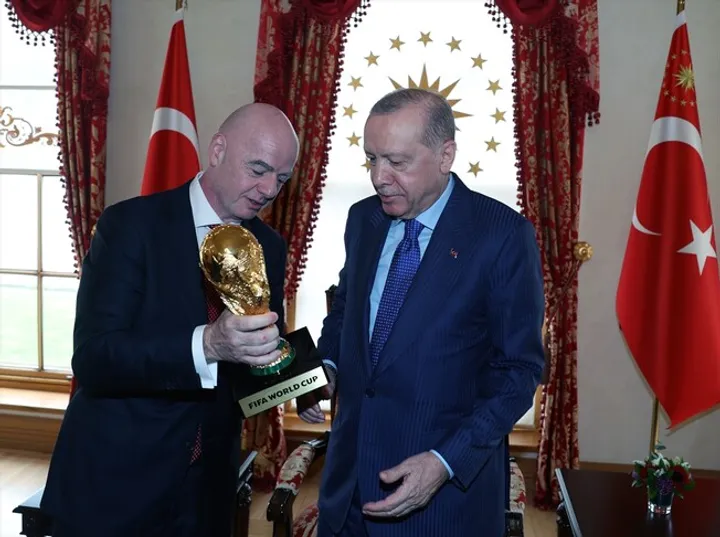 Turski predsjednik primio šefa FIFA-e u Istanbulu