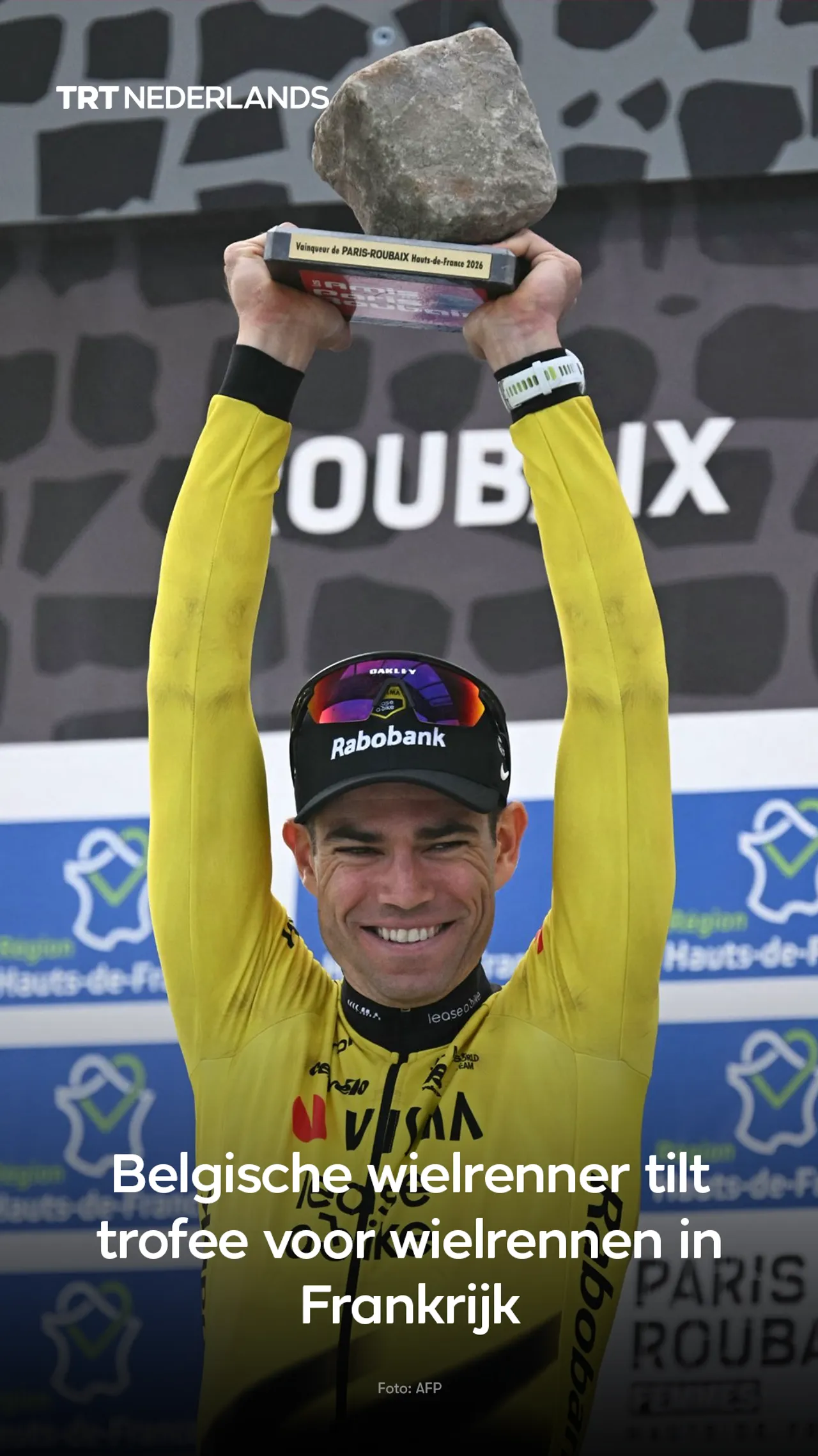 Belgische wielrenner wint trofee in Frankrijk