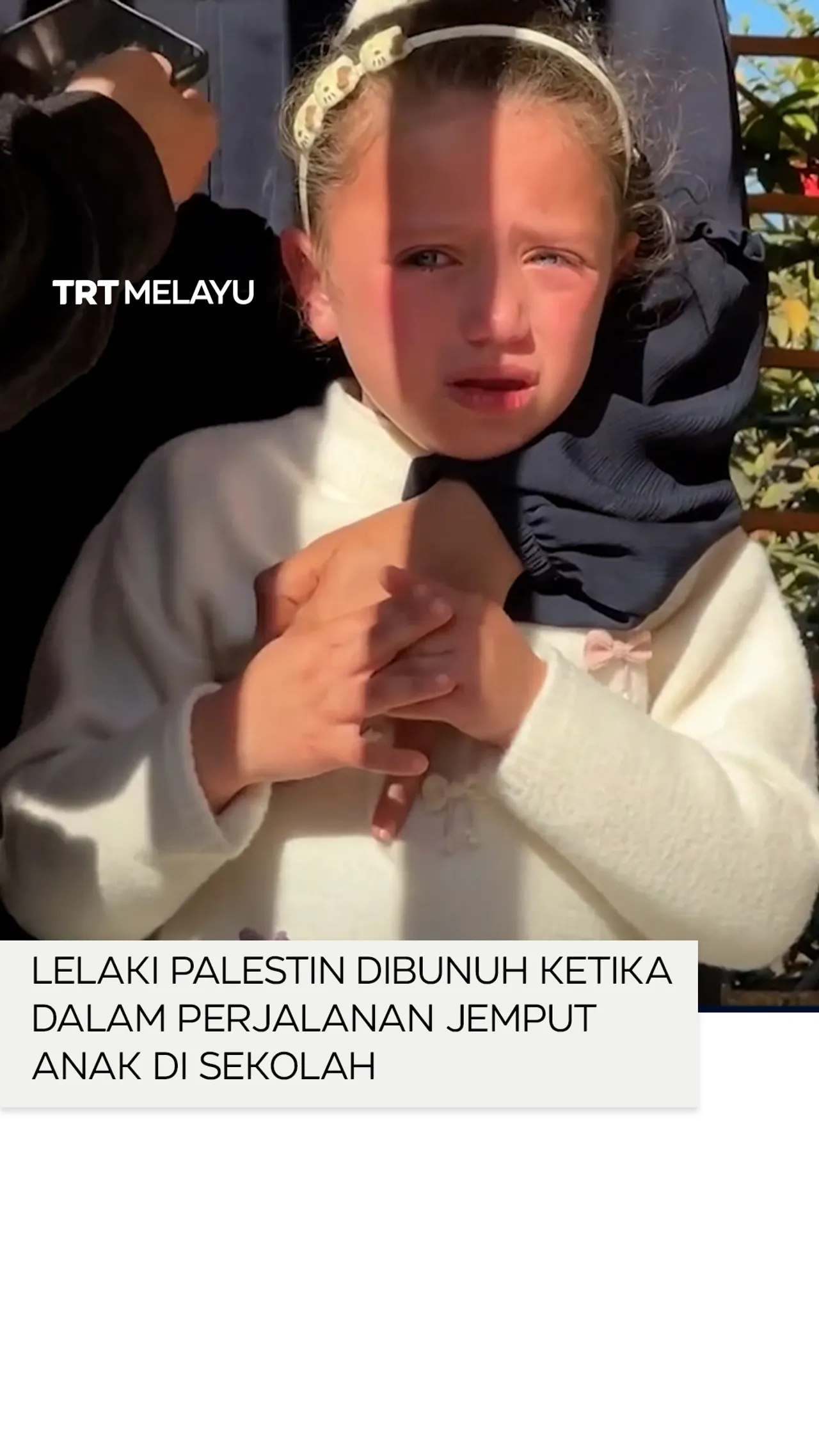 Lelaki Palestin dibunuh ketika dalam perjalanan jemput anak perempuannya di sekolah