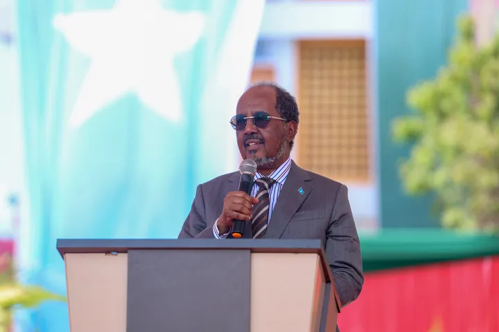 Madaxweyne Xasan Sheekh: Geesiyaasha Xoogga Dalka ayaa badbaadiyay 20 milyan