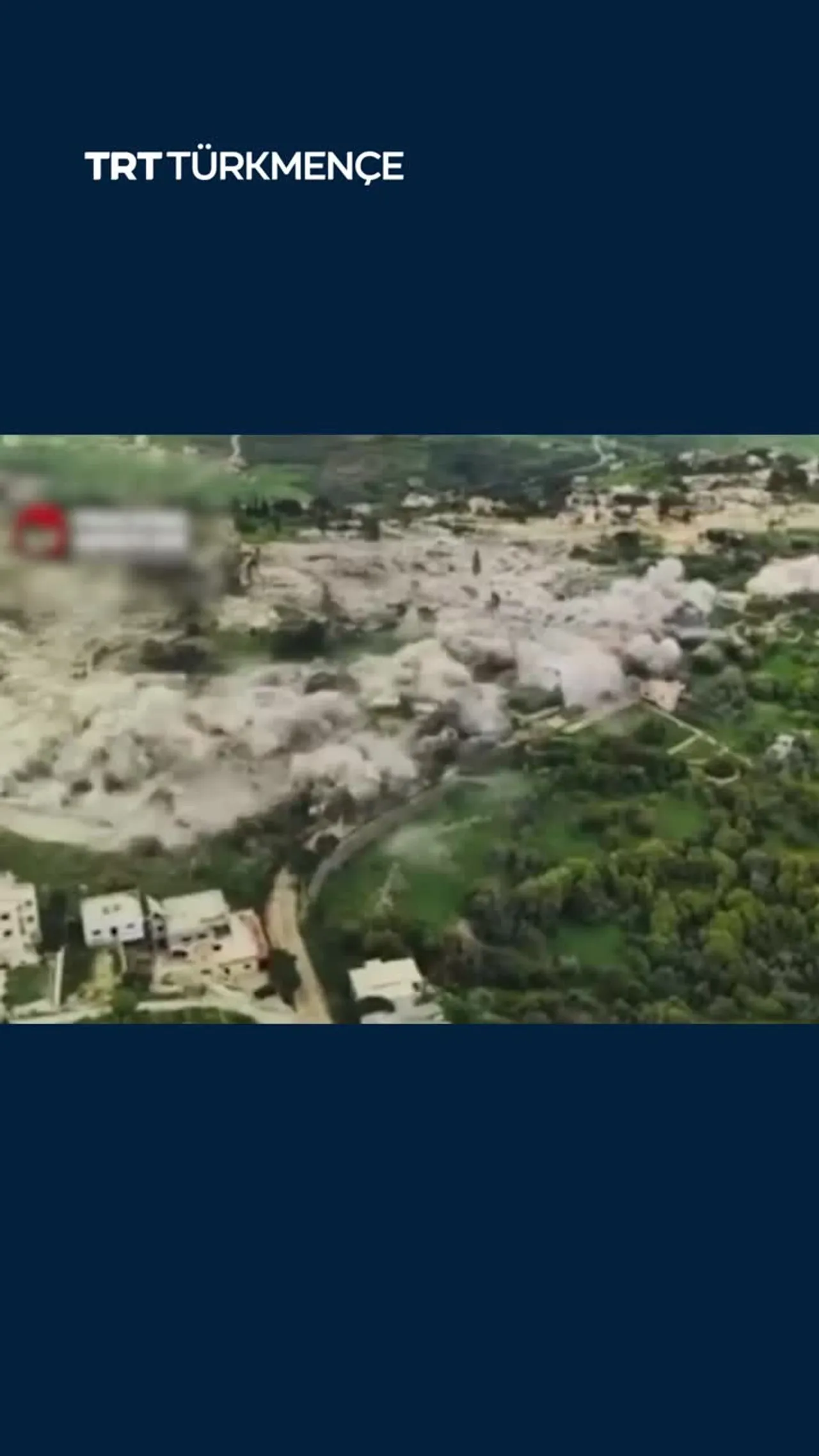 Ysraýyl Liwanyň bir obasyny "bufer zolagy" diýip ýer bilen ýegsan etdi