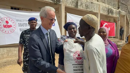 Turkiyya ta raba tallafin tan 36 na abinci ga 'yan gudun hijira a Nijeriya