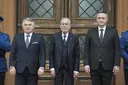 Predsjednik Austrije stigao na sastanak u Predsjedništvo BiH uz vojne počasti