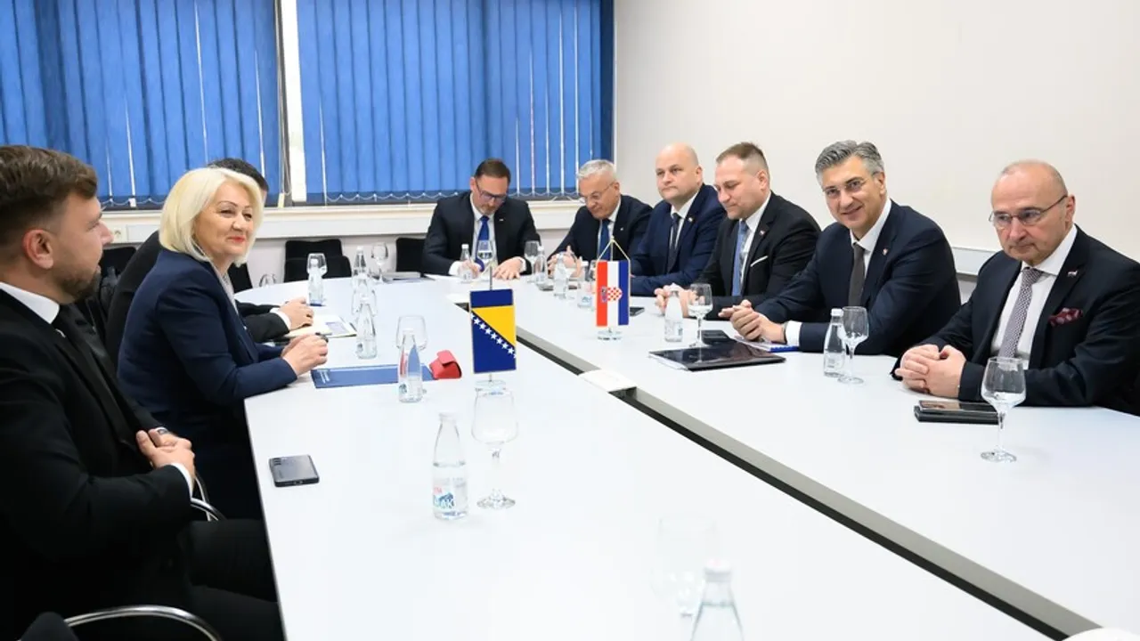 Krišto i Plenković u Mostaru: Fokus na energetici, granicama i evropskom putu BiH