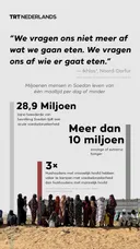 Miljoenen mensen in Soedan leven van één maaltijd per dag of minder