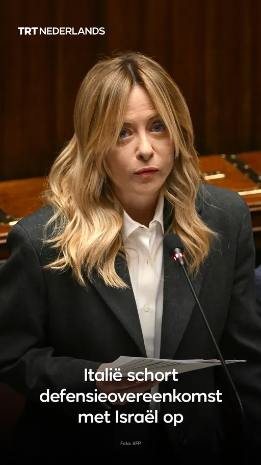 Italië schort defensieovereenkomst met Israël op