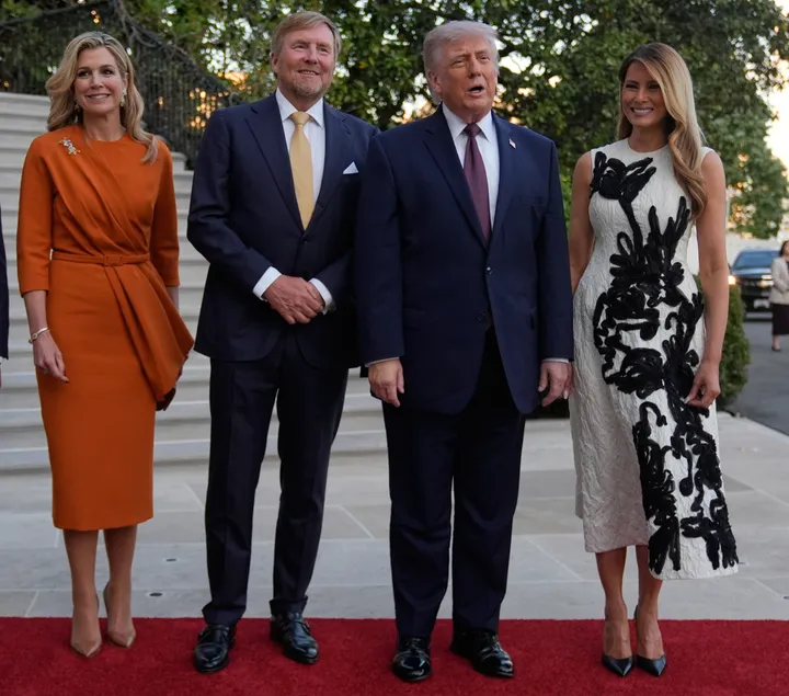 Koningspaar op bezoek bij Trump, Willem-Alexander benadrukt behouden van goede relaties