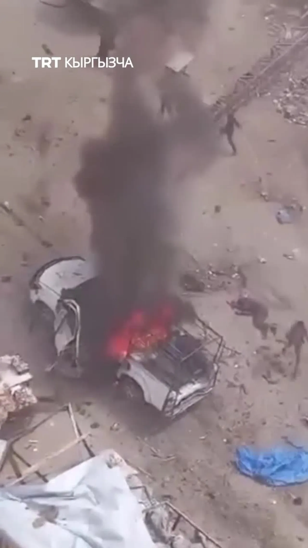 ГАЗА ШААРЫНДАГЫ ПОЛИЦИЯ УНААСЫНА ИЗРАИЛДИН АБАДАН СОККУСУНАН БИРИ БАЛА КЕМИНДЕ ТӨРТ АДАМ КАЗА БОЛДУ