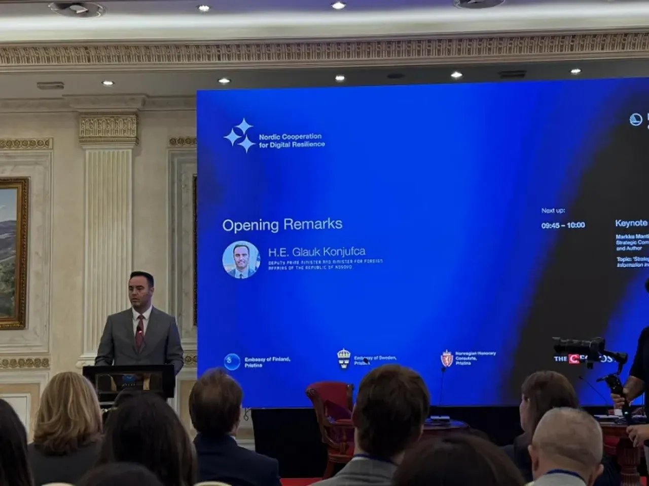 Konjufca: Kosova vazhdon të përballet me fushata dezinformimi që vijnë kryesisht nga Rusia dhe Serbi