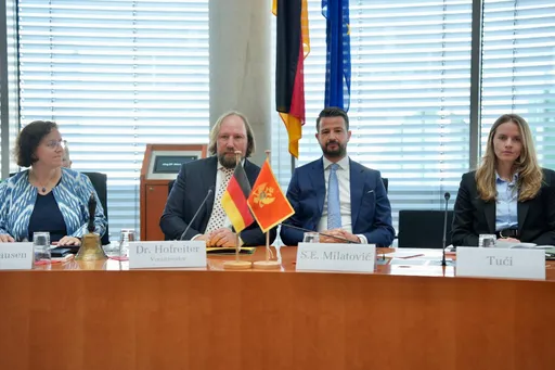 Milatović u Bundestagu: Crna Gora spremna za završnicu evropskog puta