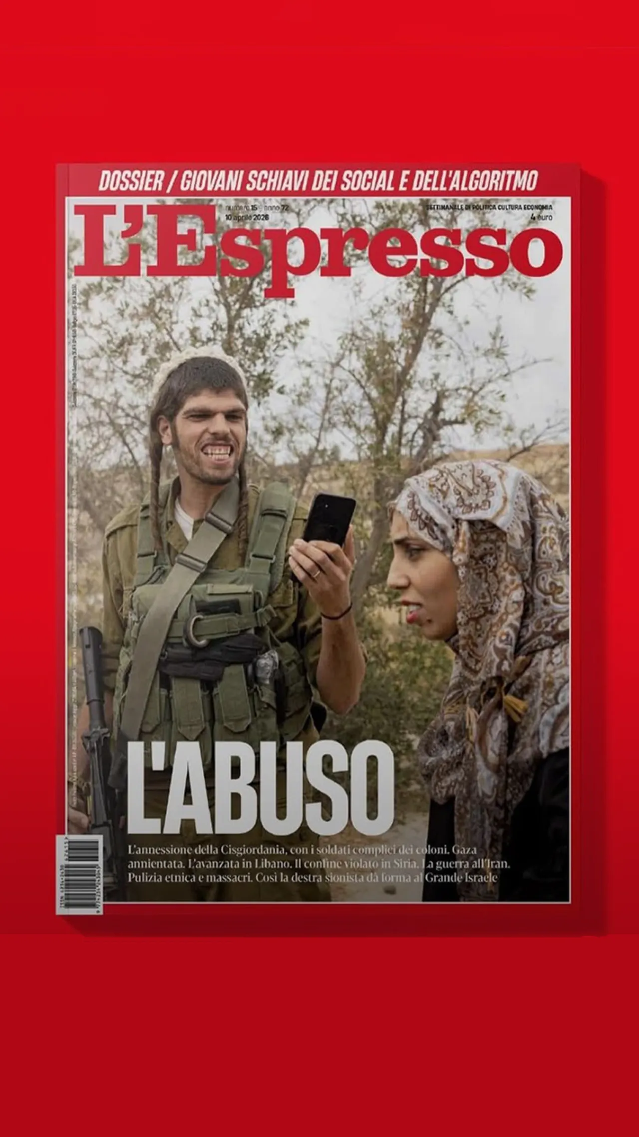 Rekaman ungkap kronologi foto kontroversial L’Espresso