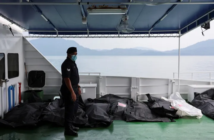 Dozens feared dead as boat carrying 250 Rohingya, Bangladeshi migrants sinks in Andaman Sea