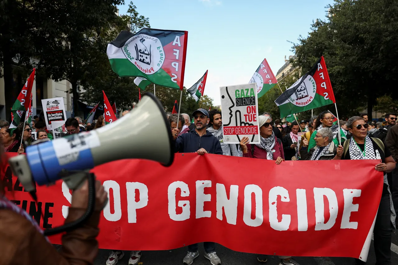 Betogers in Brussel marcheren naar Europees Parlement om EU's stilzwijgen over Palestina te beklagen