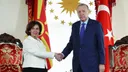 Erdoğan priti në takim presidenten e Maqedonisë së Veriut Siljanovska-Davkova