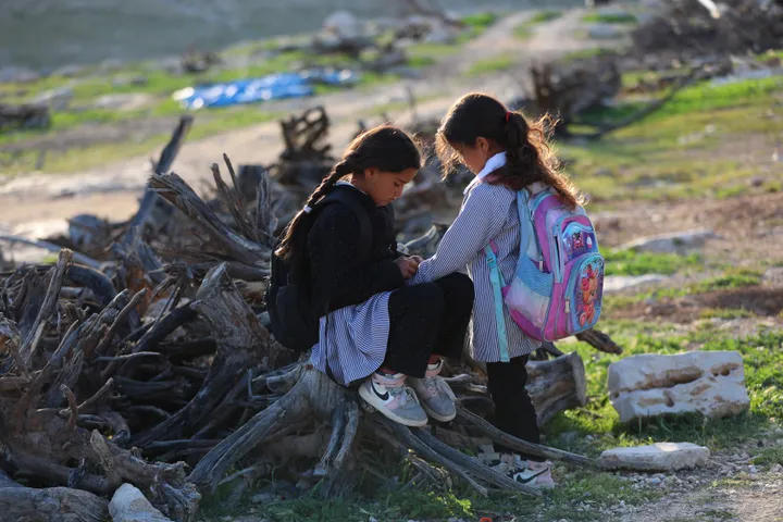 Israel blocks school route in occupied West Bank, but not learning