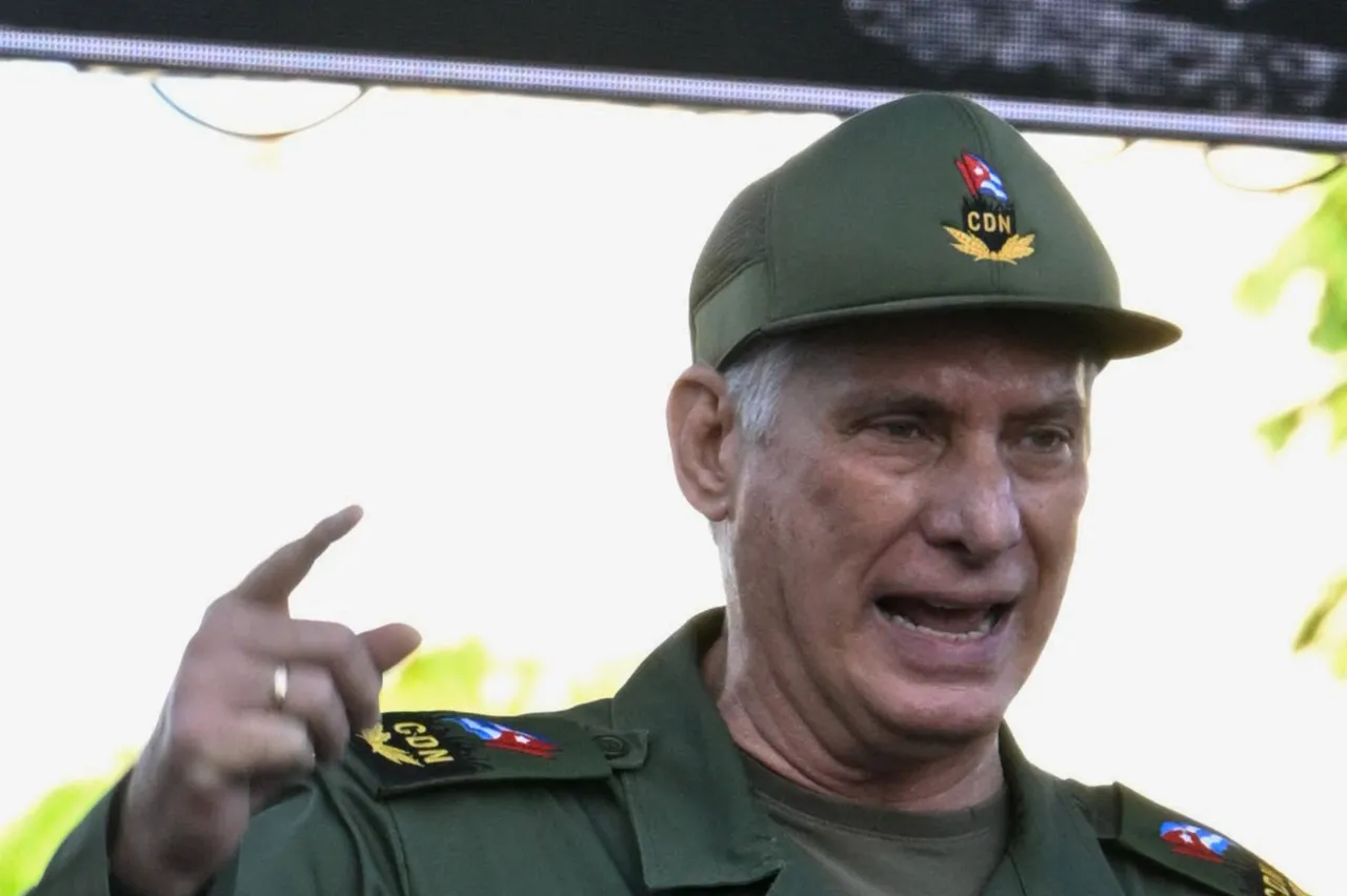 US imposes sanctions on Cuban leader Miguel Diaz-Canel as tensions mount in Caribbean