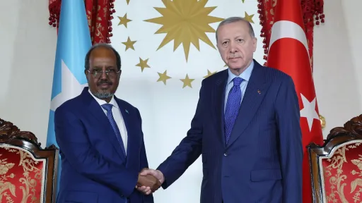 أردوغان يؤكد لنظيره الصومالي دعمه لوحدة أراضي الصومال ولحل المشكلات مع إثيوبيا بشكل كامل