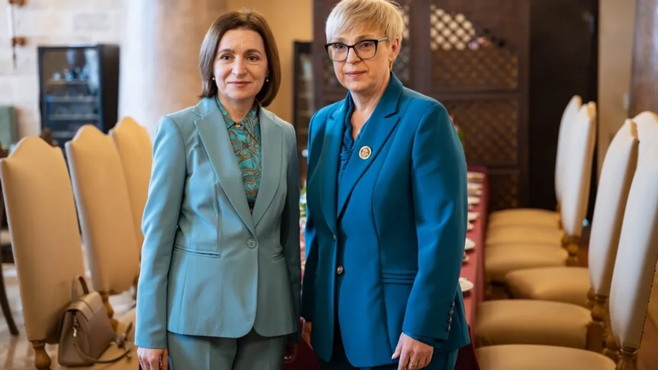 Predsjednica Slovenije započela učešće na Diplomatskom forumu u Antaliji sastankom s predsjednicom Moldavije