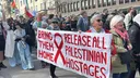 Protesters in Swedish capital condemn Israel’s West Bank annexation plans, strikes on Lebanon