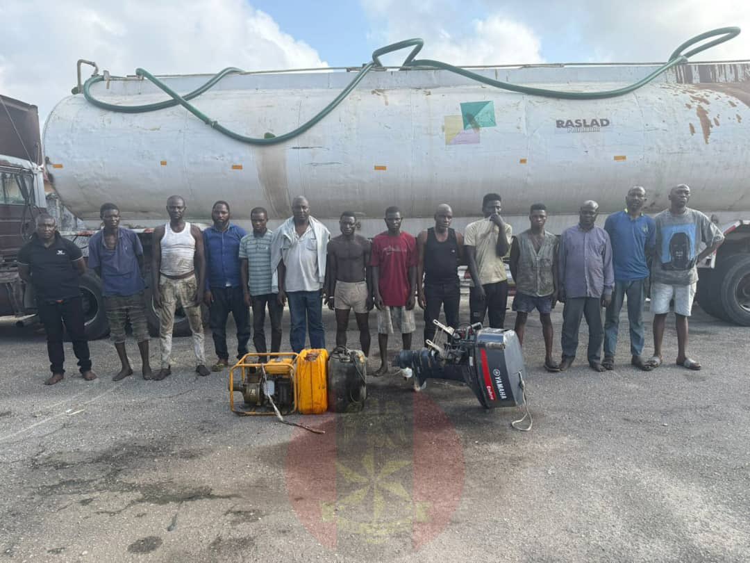 Sojojin Nijeriya sun kama mutum 14 da ake zargi da satar mai a Jihar Legas