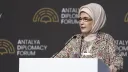 Türkiyənin birinci xanımı Antalya Diplomatiya Forumunda Fələstinə həsr olunmuş paneldə iştirak edib