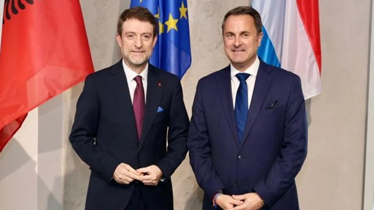 Hoxha-Bettel: Shqipëria dhe Luksemburgu e synojnë thellimin e bashkëpunimit dhe avancimin e integrim