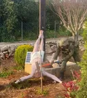 Outrage as Israeli soldier filmed using jackhammer to smash Jesus statue in southern Lebanon