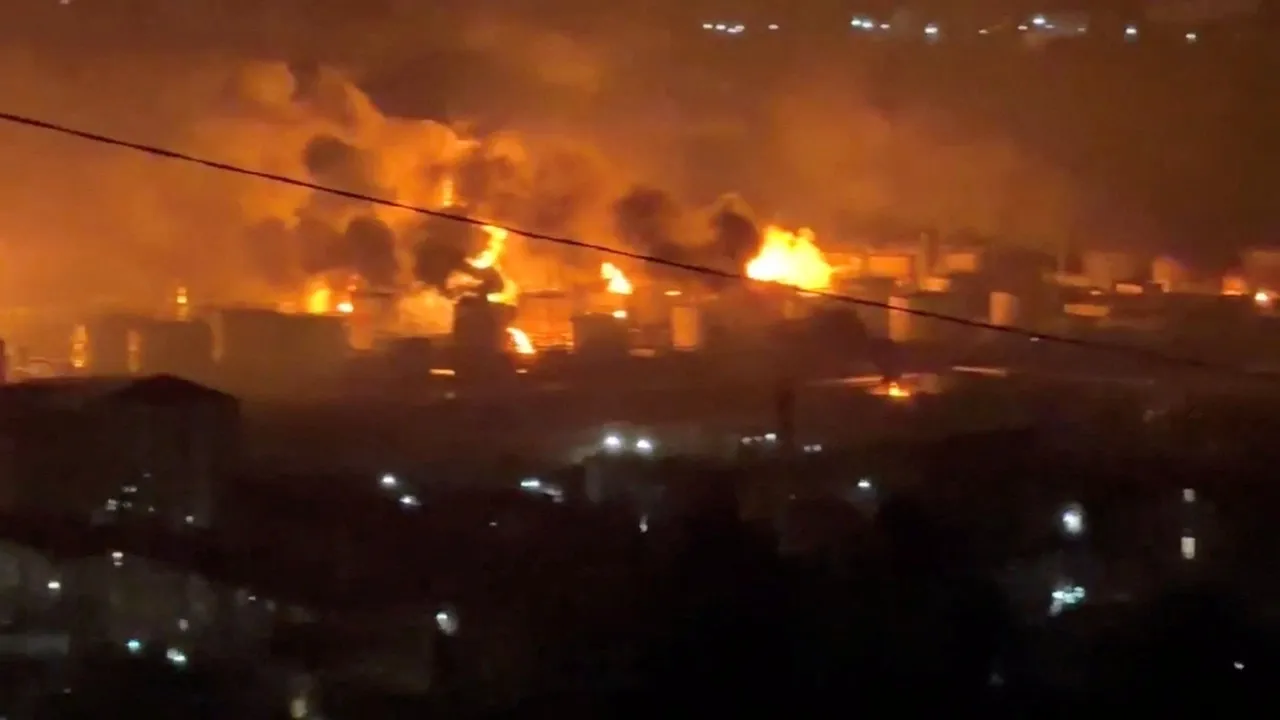 Туапсе вновь горит